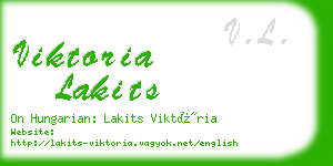 viktoria lakits business card